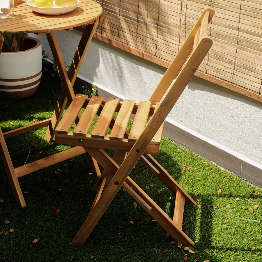 Freesia Outdoor 1+2 Dining Set - Round Table