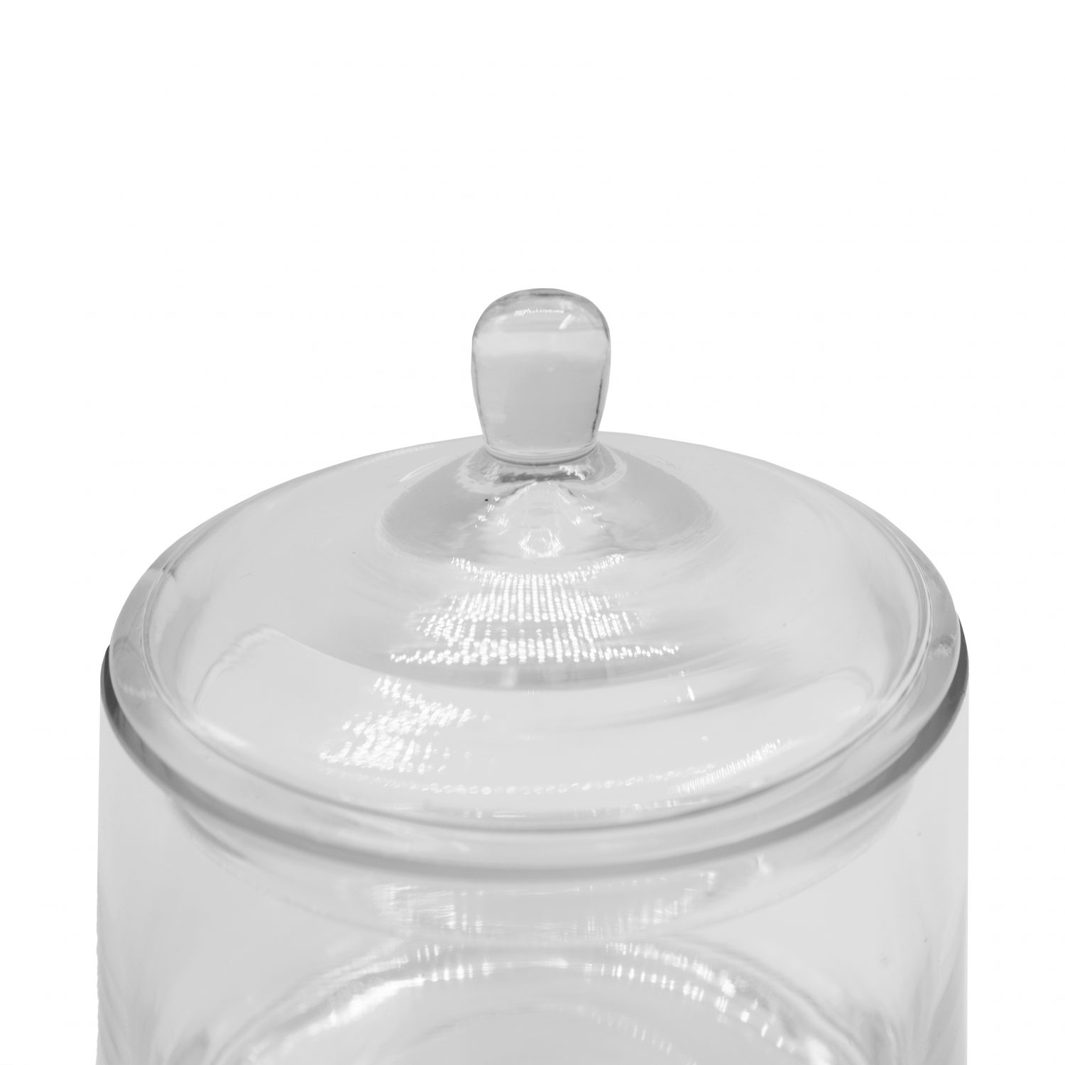 Posey Small Glass Jar with Lid