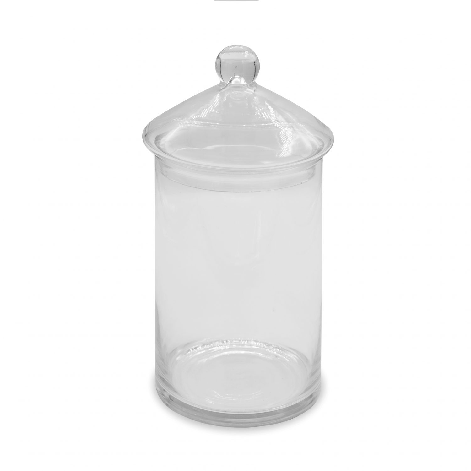 Posey Tall Glass Jar with Lid