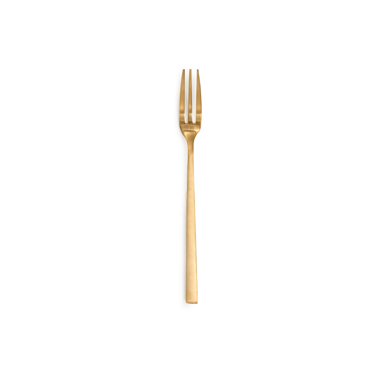 Luxe Matt Gold Cake Fork