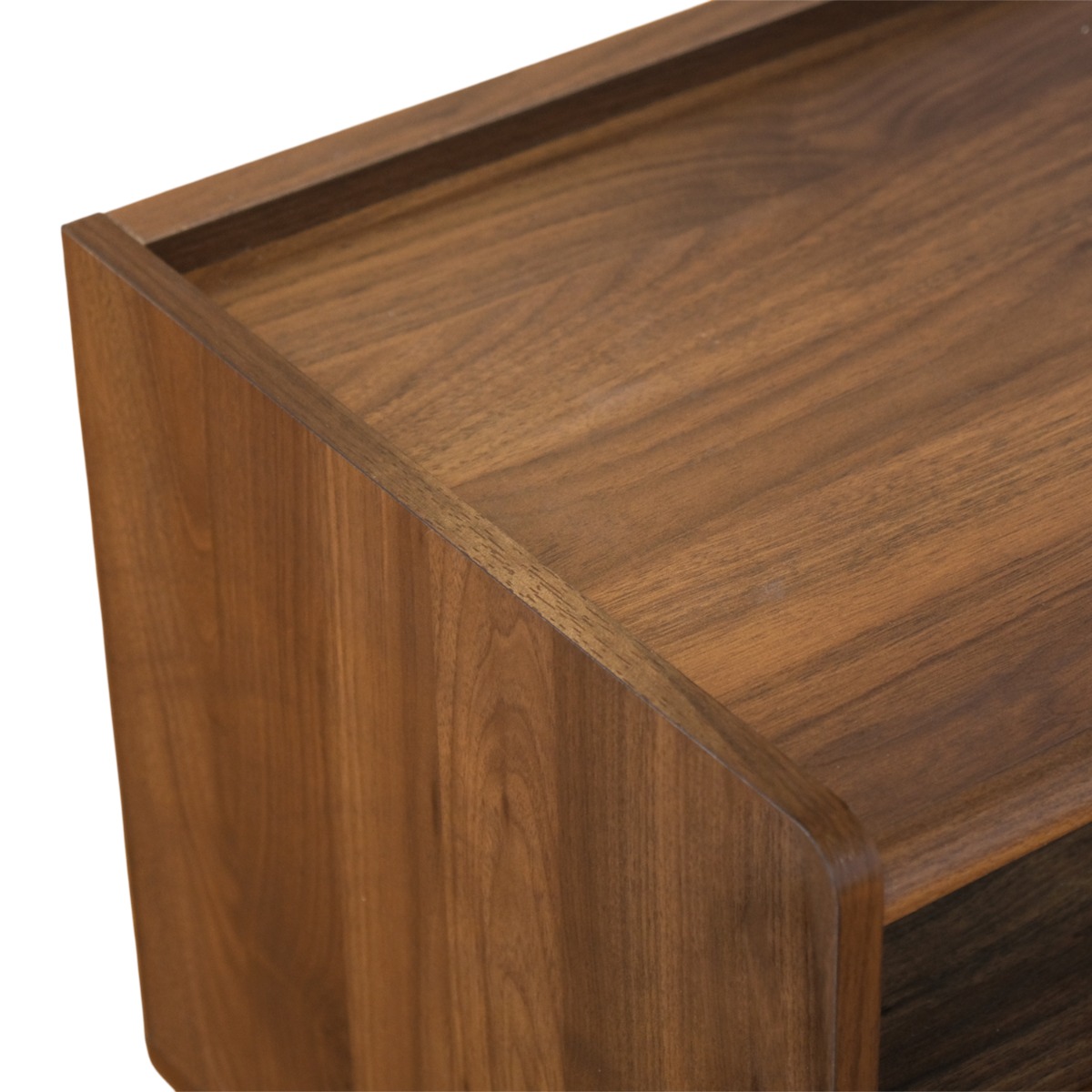 Alba Dark Brown Side Table