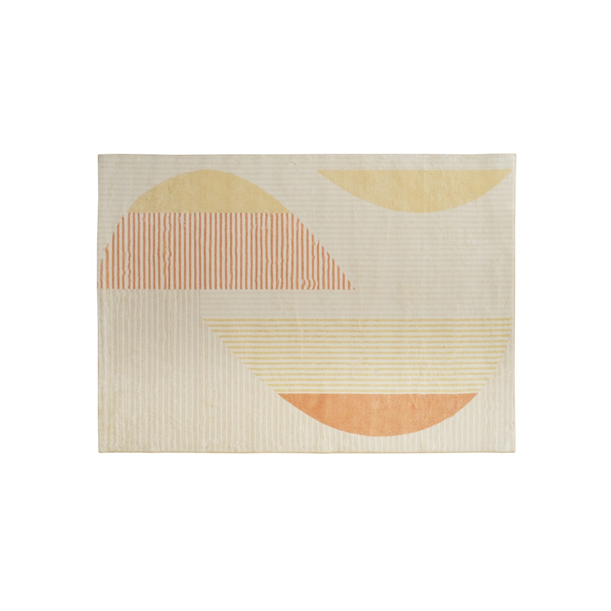 Aleca Printed Microfiber Rug 160x230cm