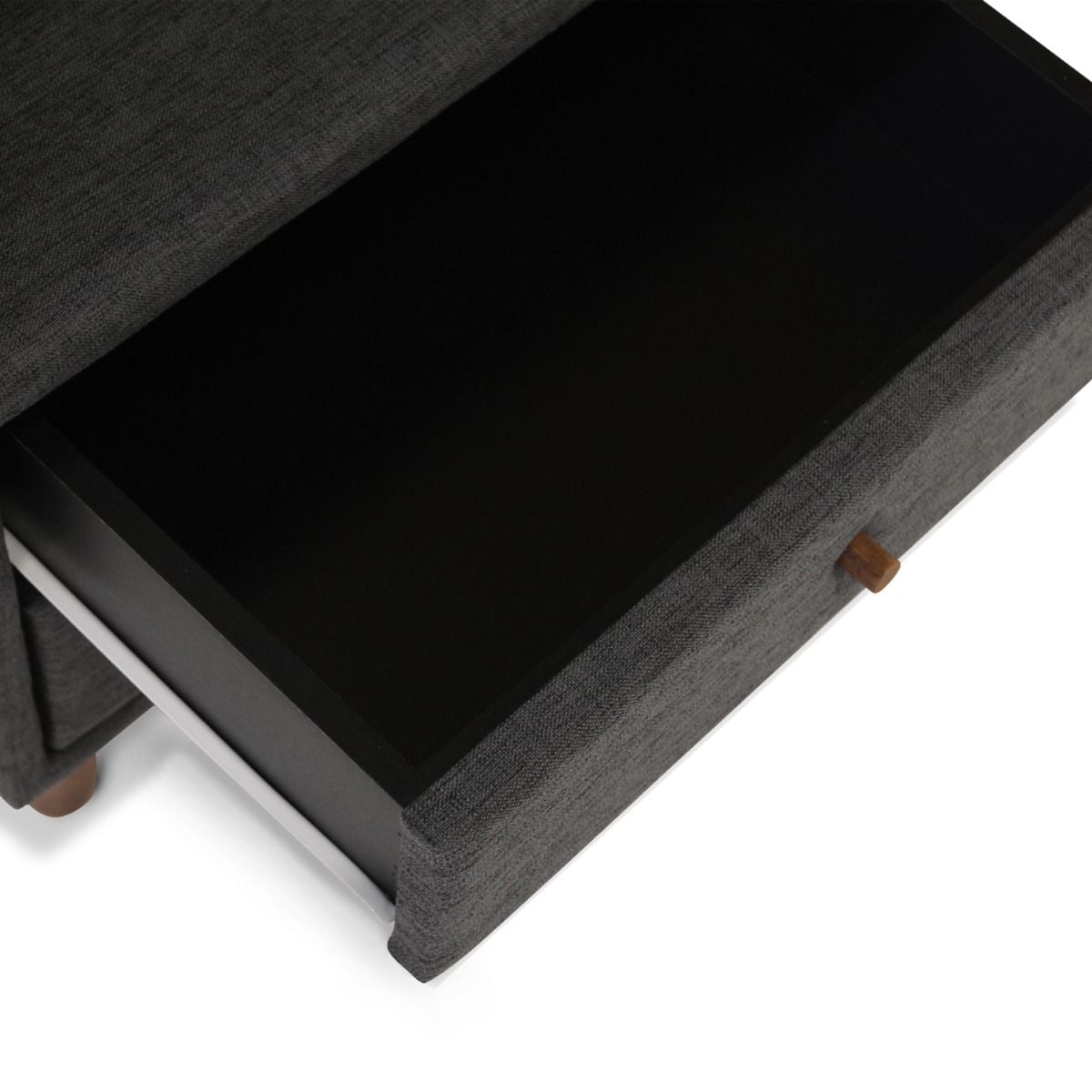 Alexa Side Table Coal Grey