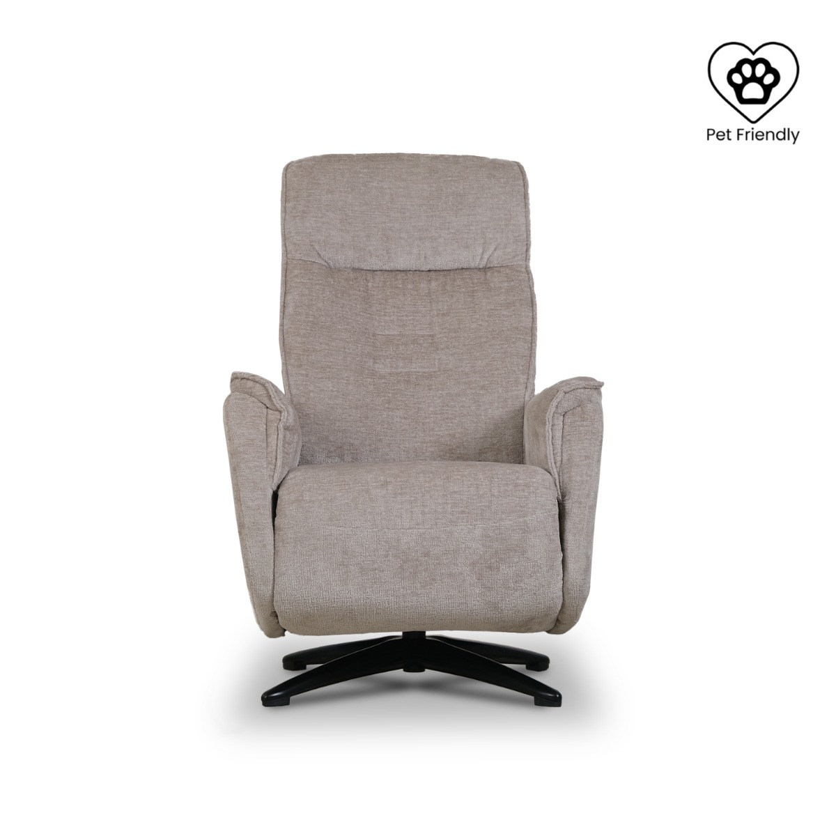 Alfie Sand Brown Power Reclining Lounge Chair