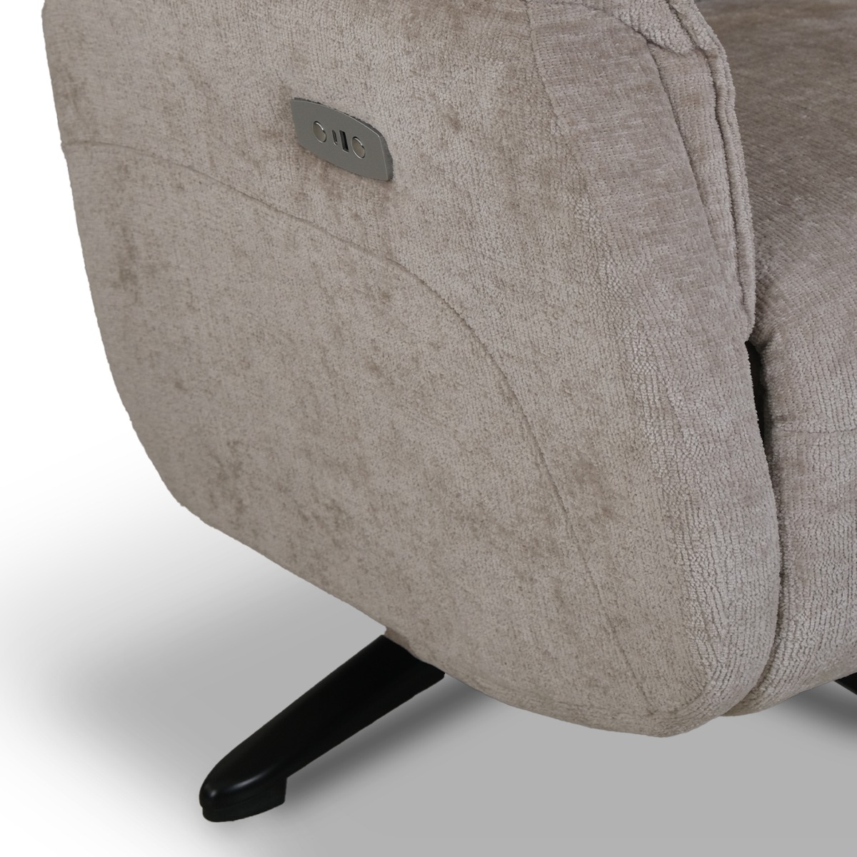 Alfie Sand Brown Power Reclining Lounge Chair