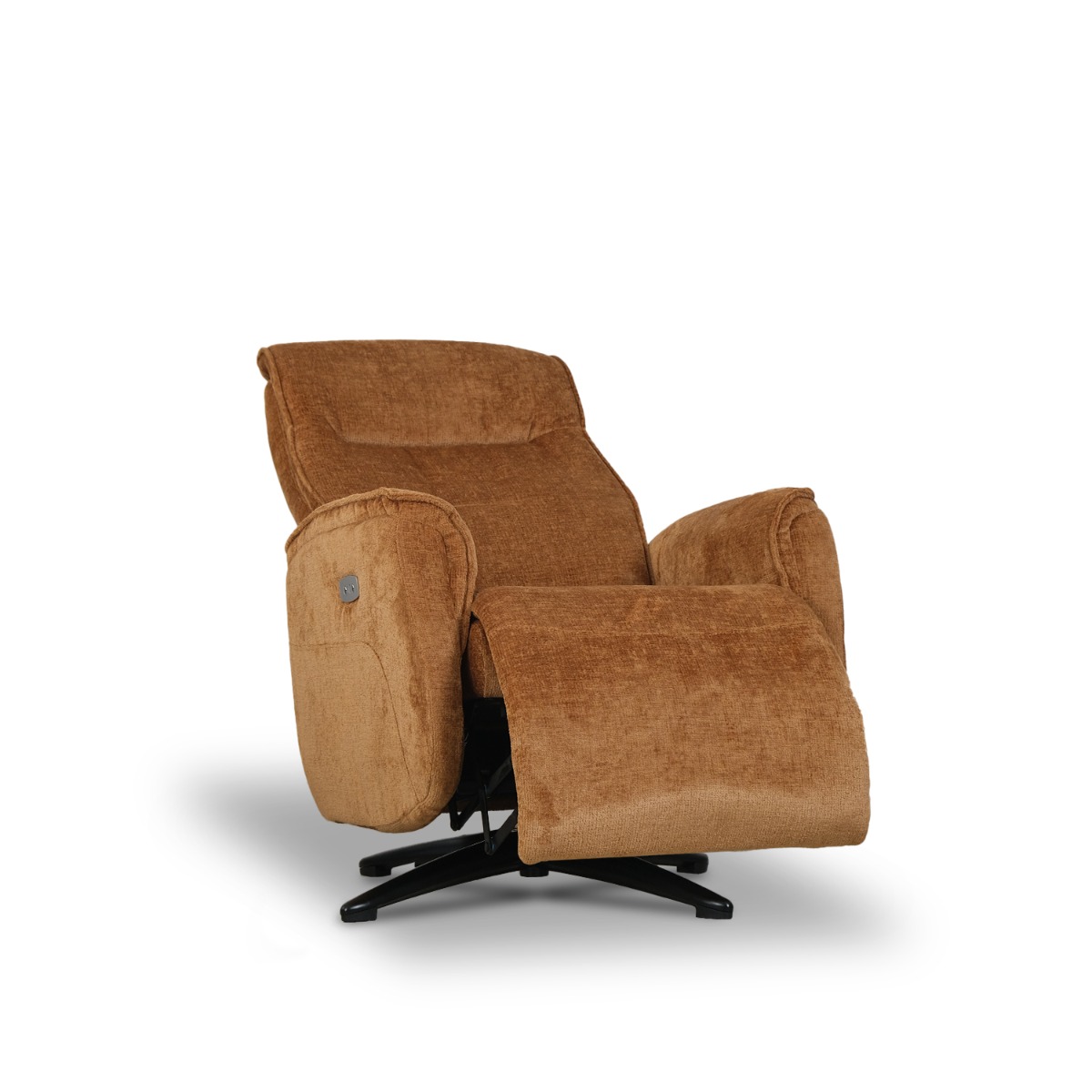 Alfie Copper Brown Power Reclining Lounge Chair