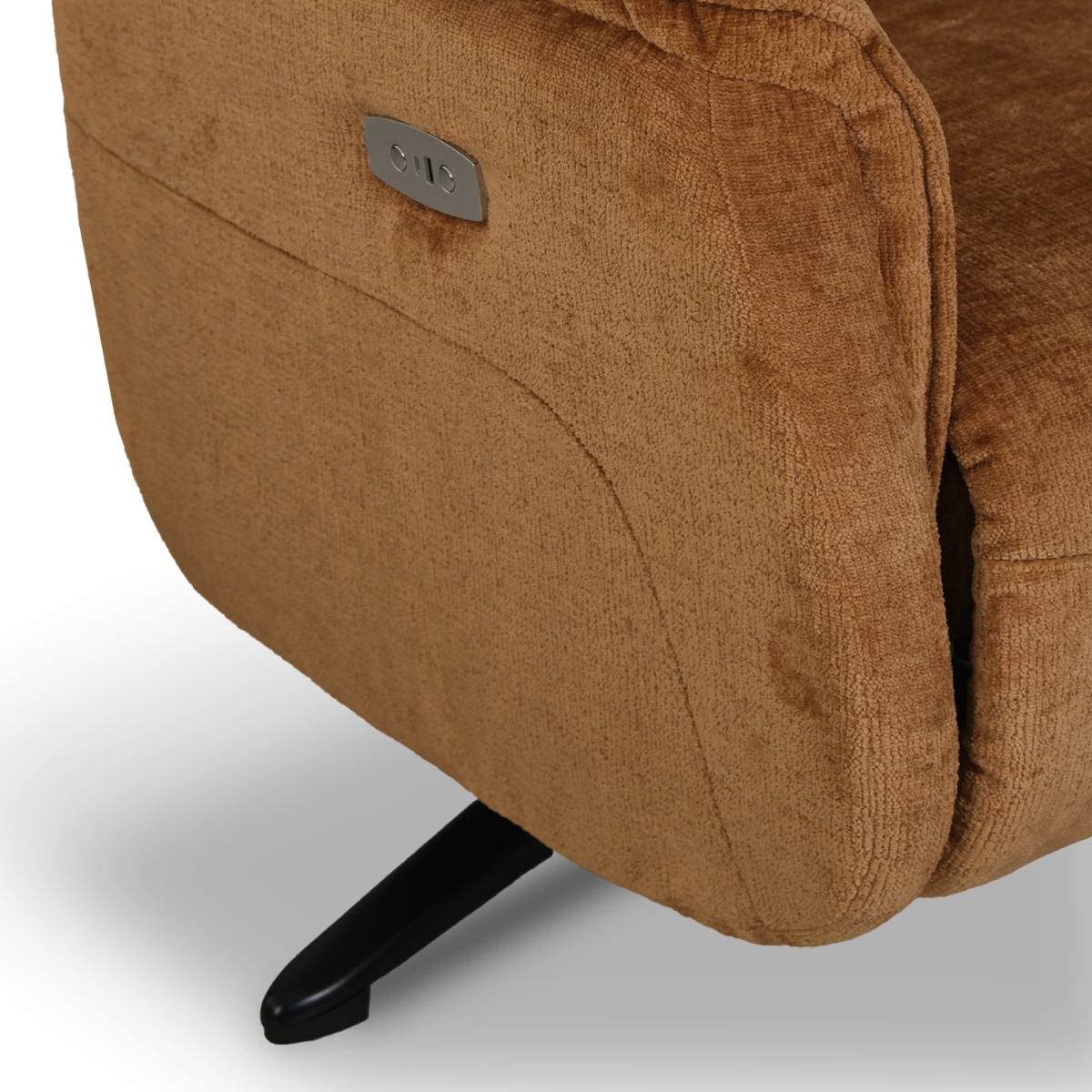 Alfie Copper Brown Power Reclining Lounge Chair