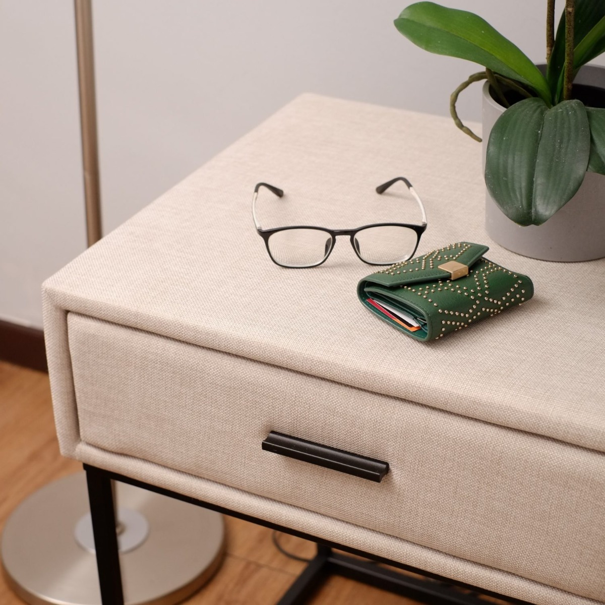 Anders Oatmeal Side Table