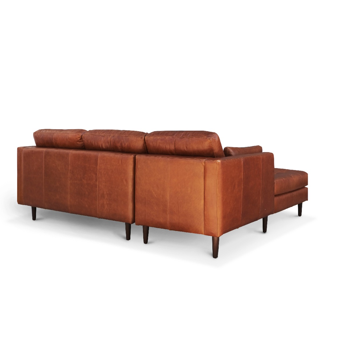 Arthur Right Sectional Sofa Anilina Leather