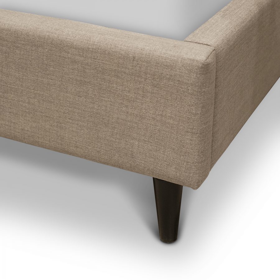 Ava Sand Beige King Bed