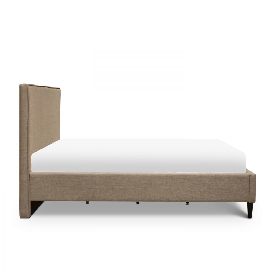 Ava Sand Beige King Bed