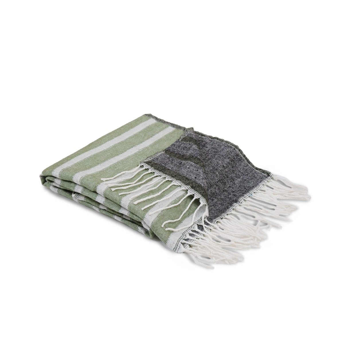 Ava Stripe Jacquard Throw 125x150