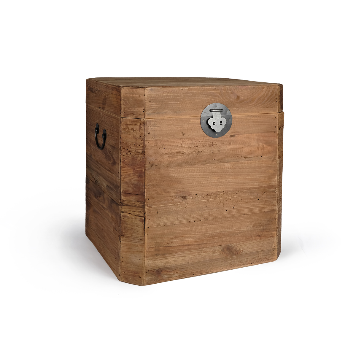 Reclaimed Wood Stool Box