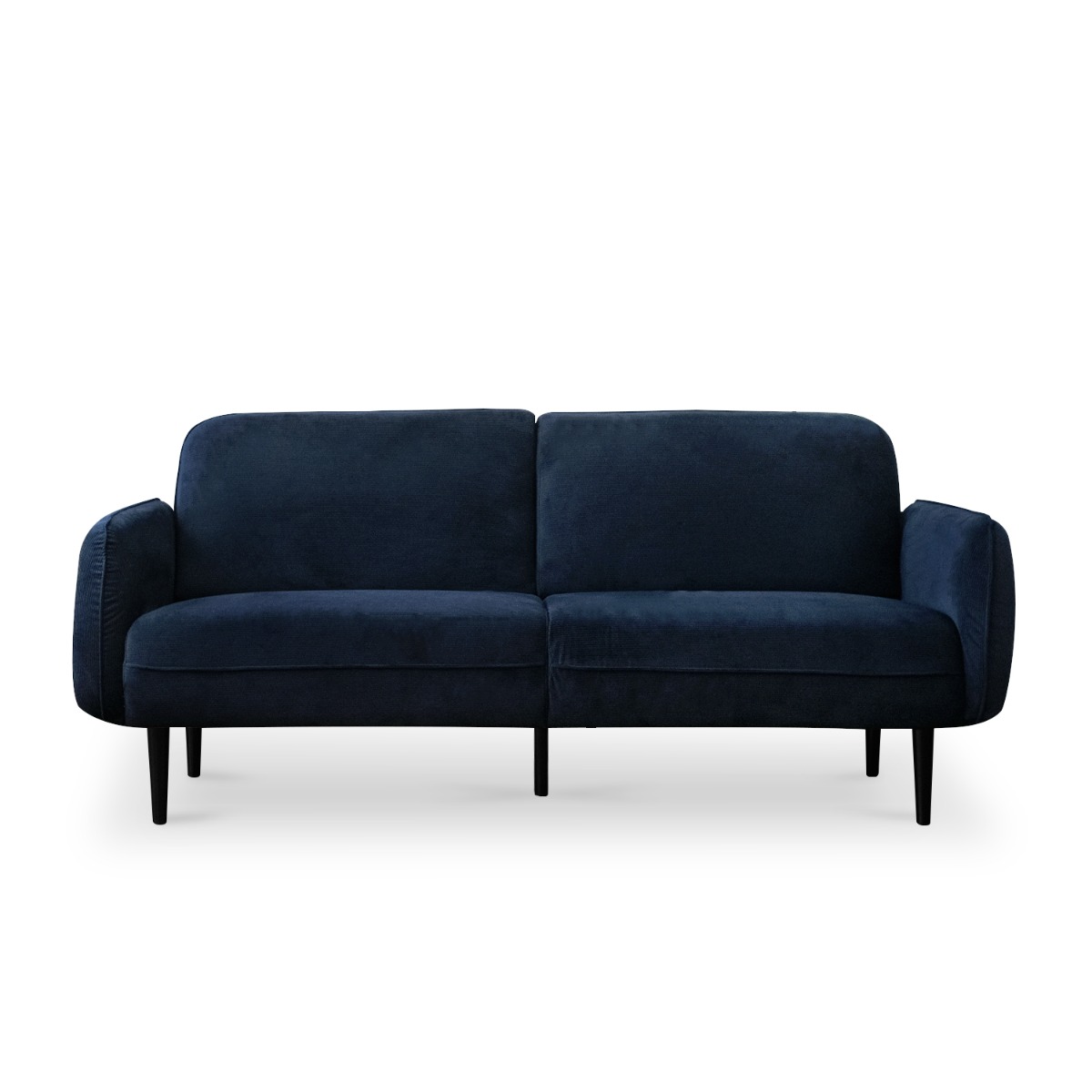 Becca Corduroy Navy 3 Seater Sofa