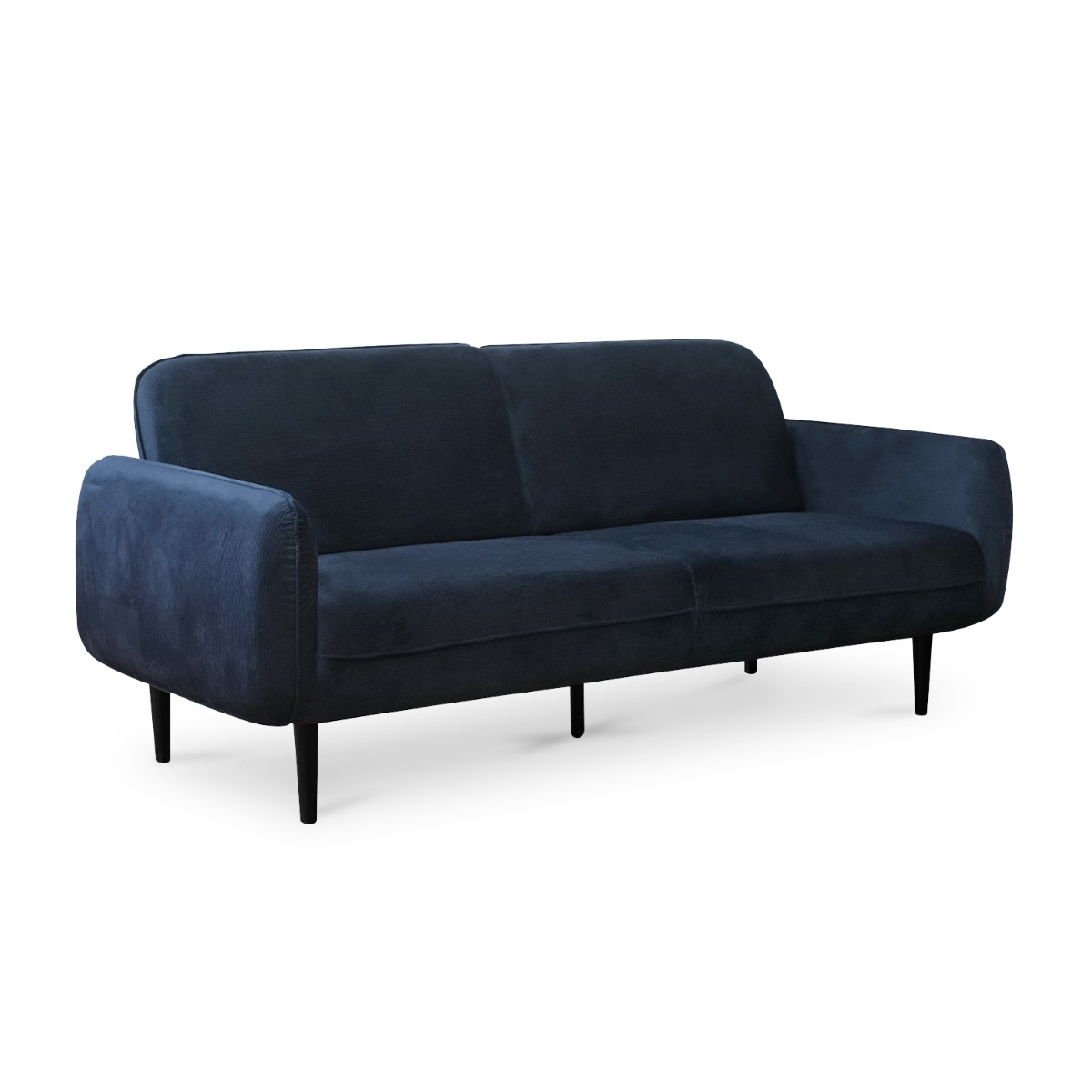 Becca Corduroy Navy 3 Seater Sofa
