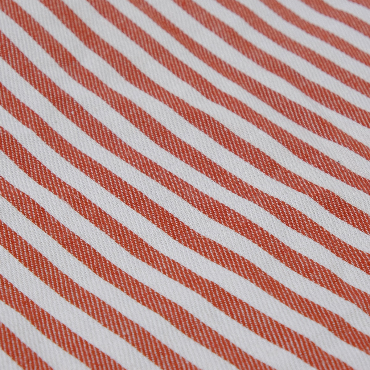 Bengal Stripes Cotton Table Runner 40x180cm Maroon