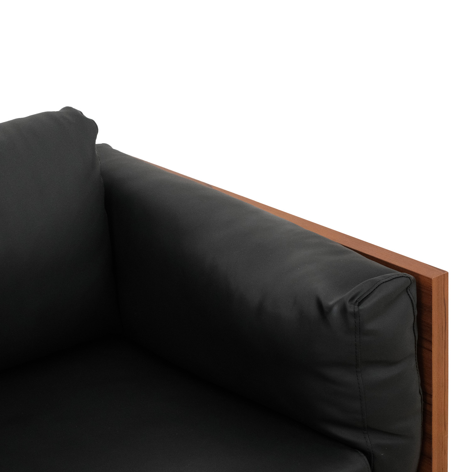 Matthias Ebony 3 Seater Sofa