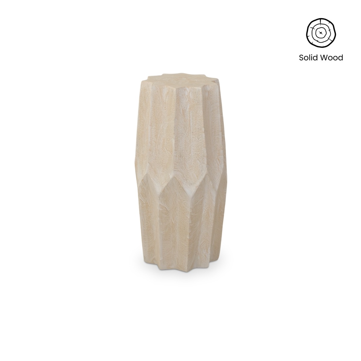Bintang Ivory Tall Side Table