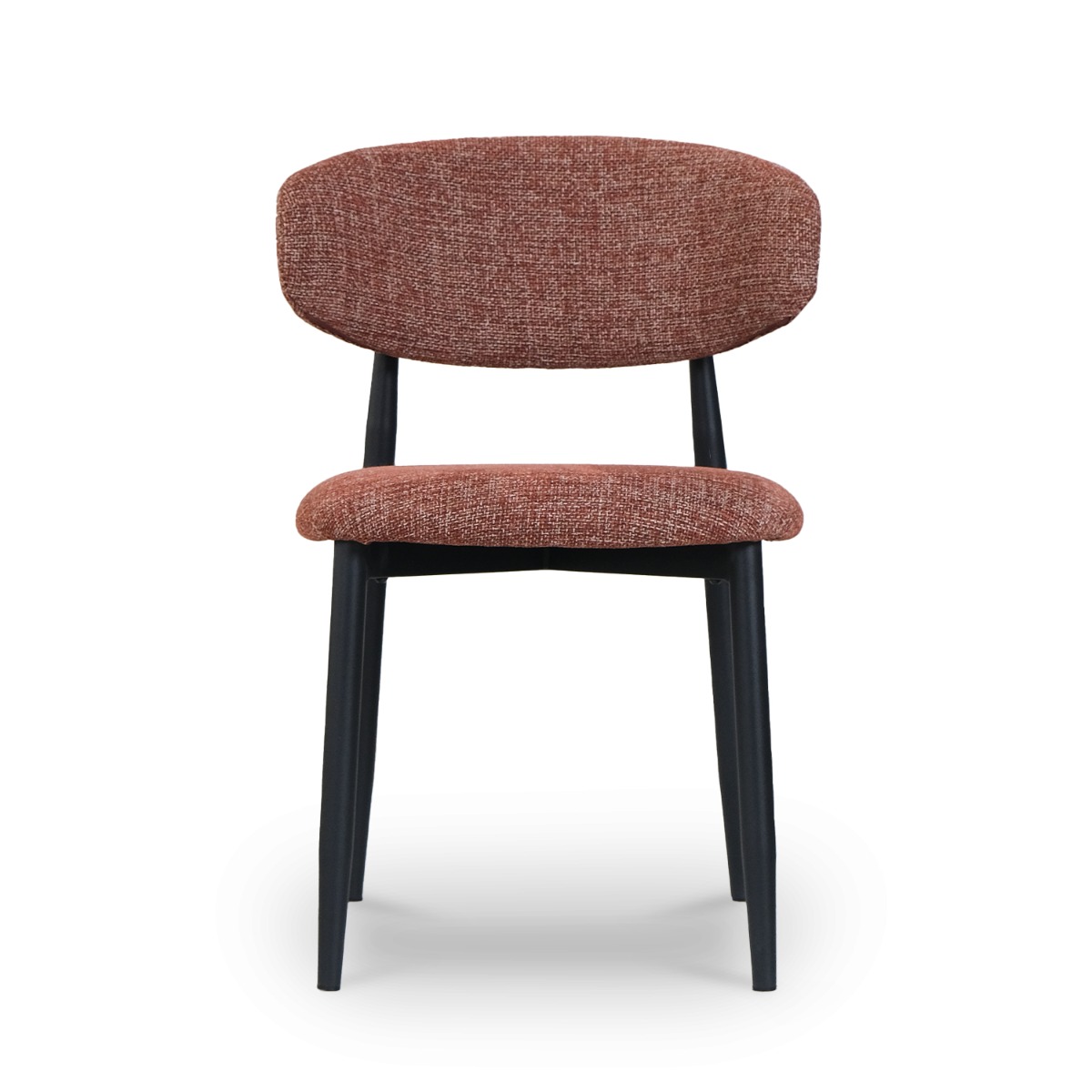 Bliss Ebony Dining Chair Sunset Red