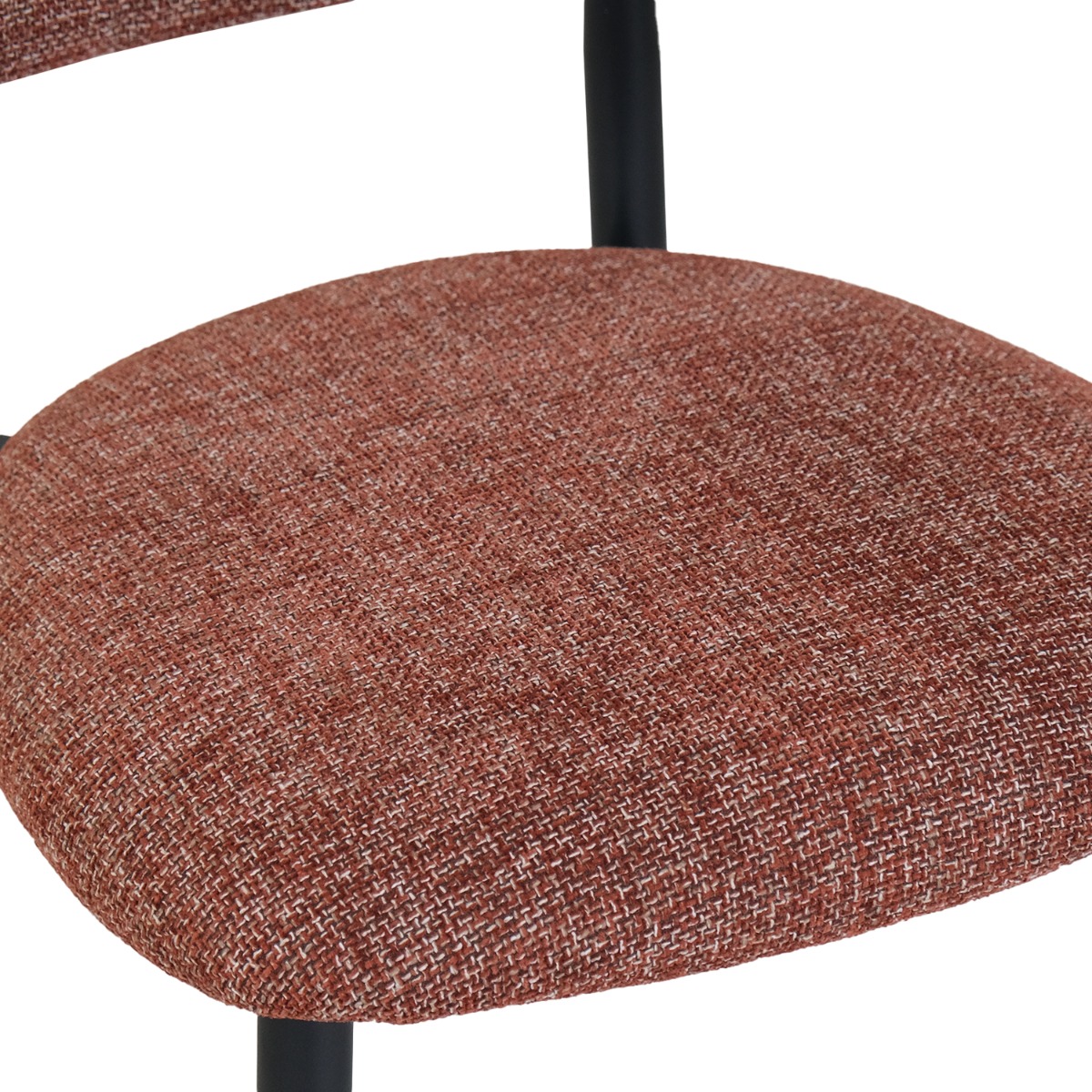 Bliss Ebony Dining Chair Sunset Red