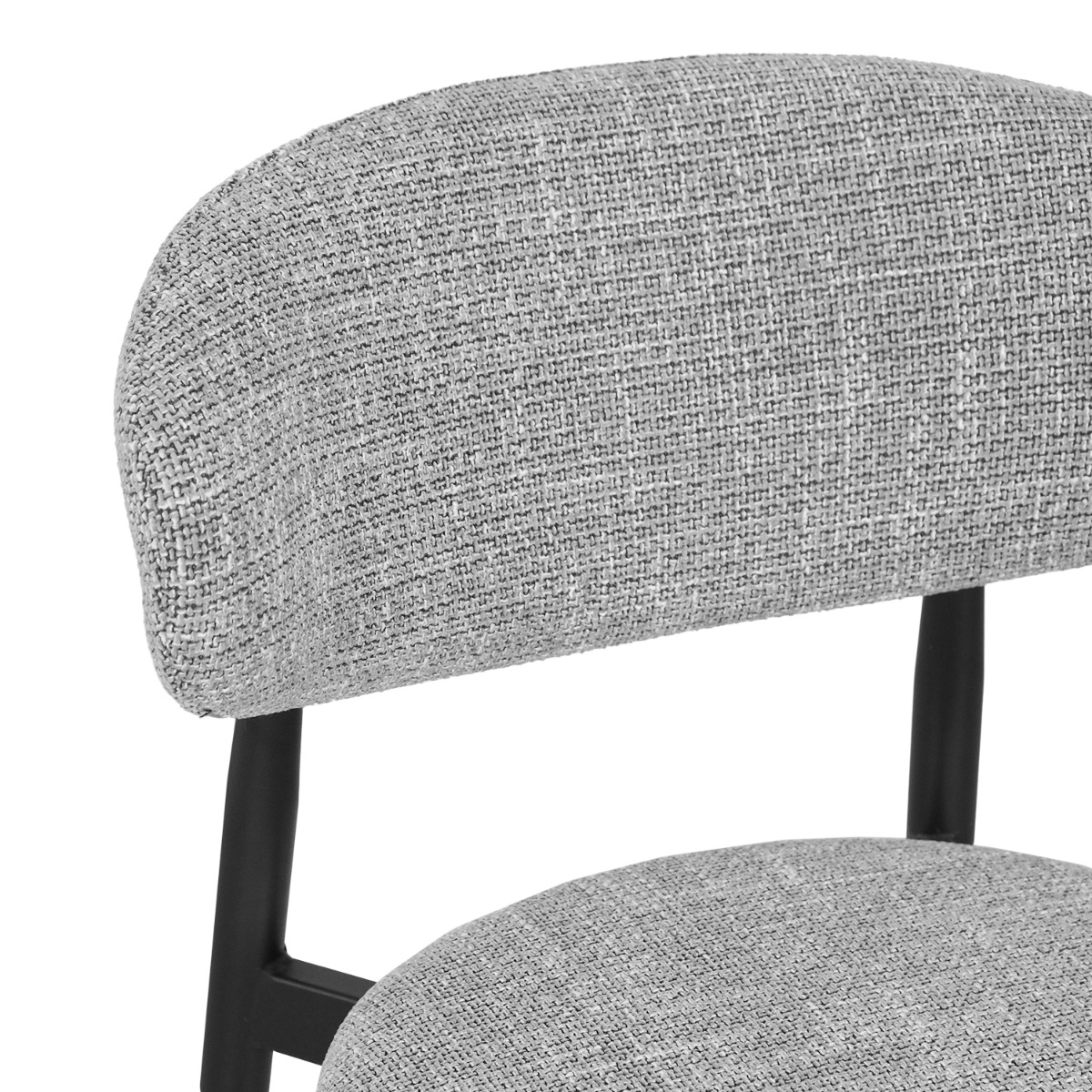 Bliss Ebony Counter Stool Slate Grey