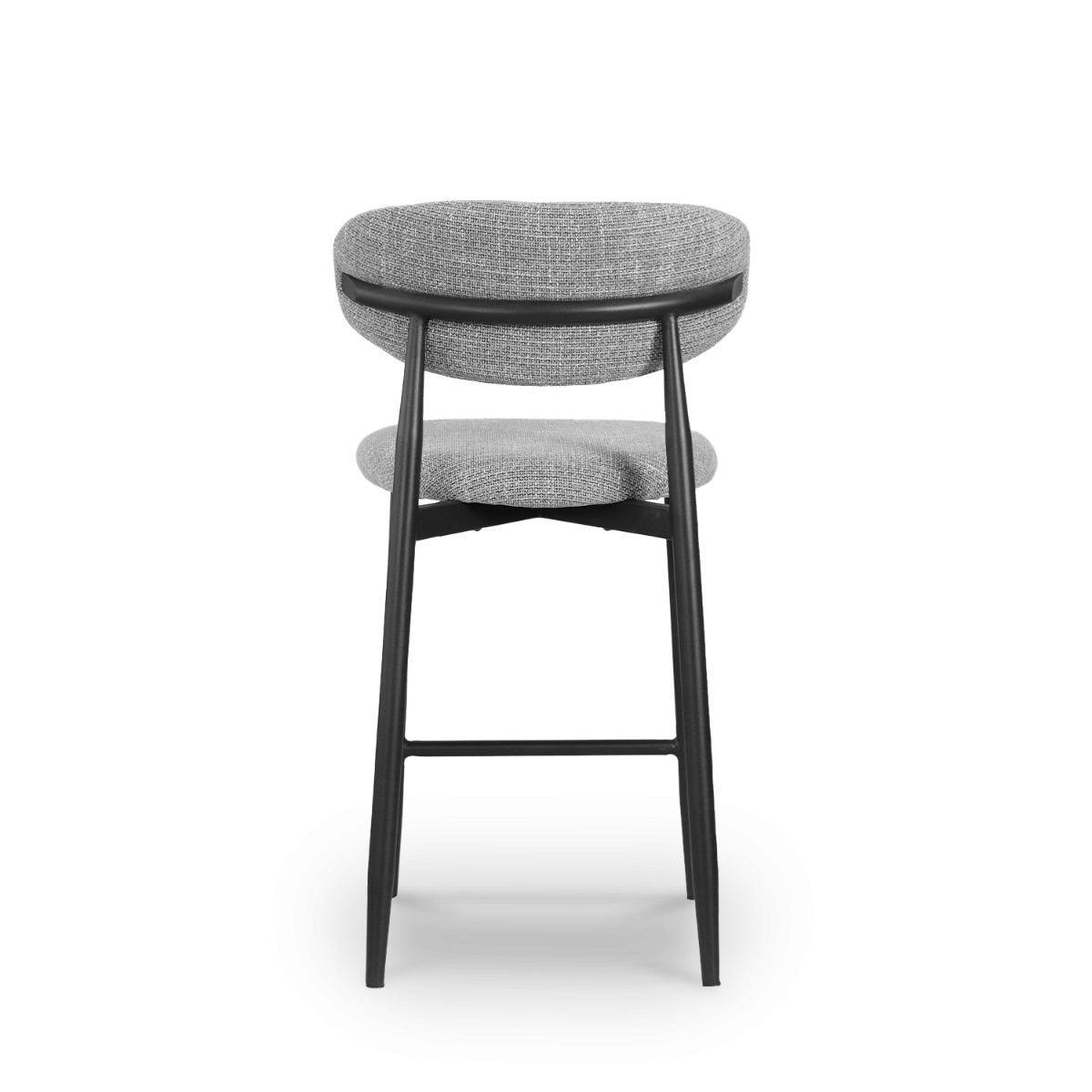 Bliss Ebony Counter Stool Slate Grey