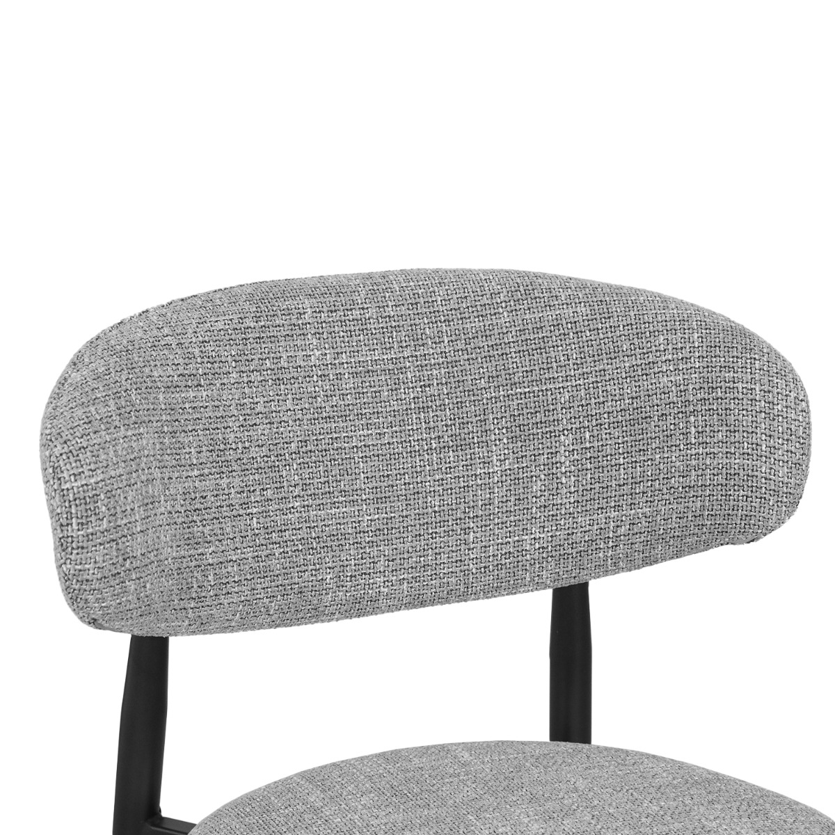Bliss Ebony Counter Stool Slate Grey