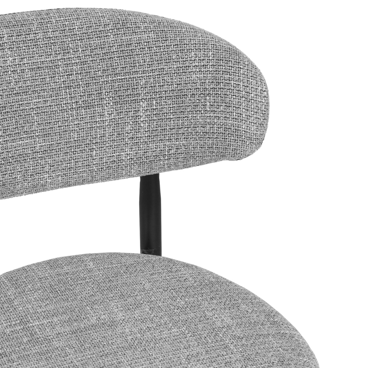 Bliss Ebony Counter Stool Slate Grey
