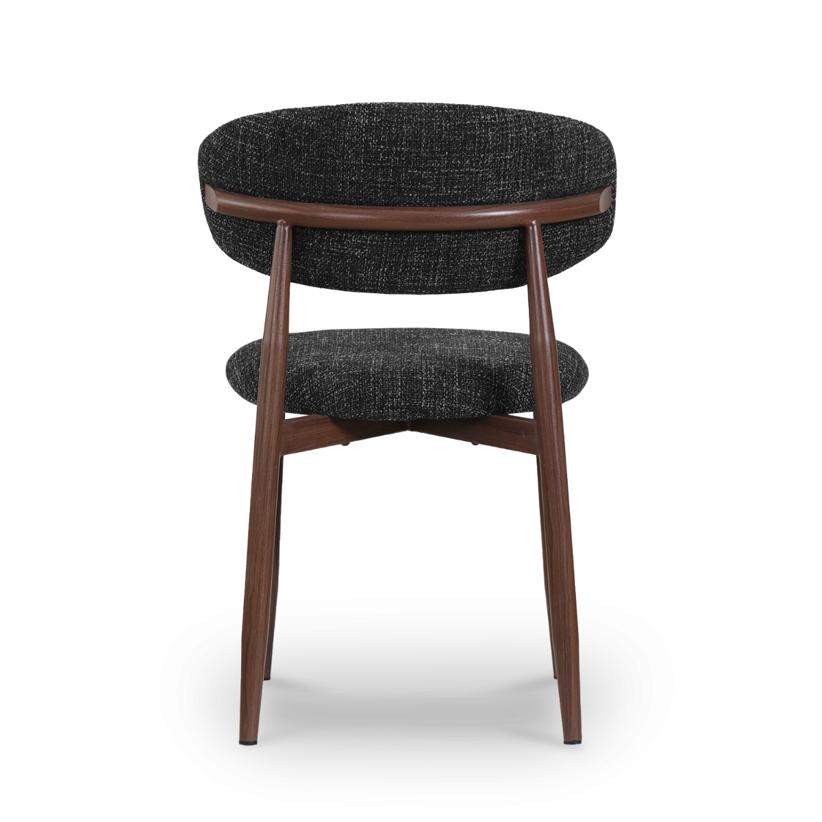 Bliss Walnut Dining Chair Charcoal