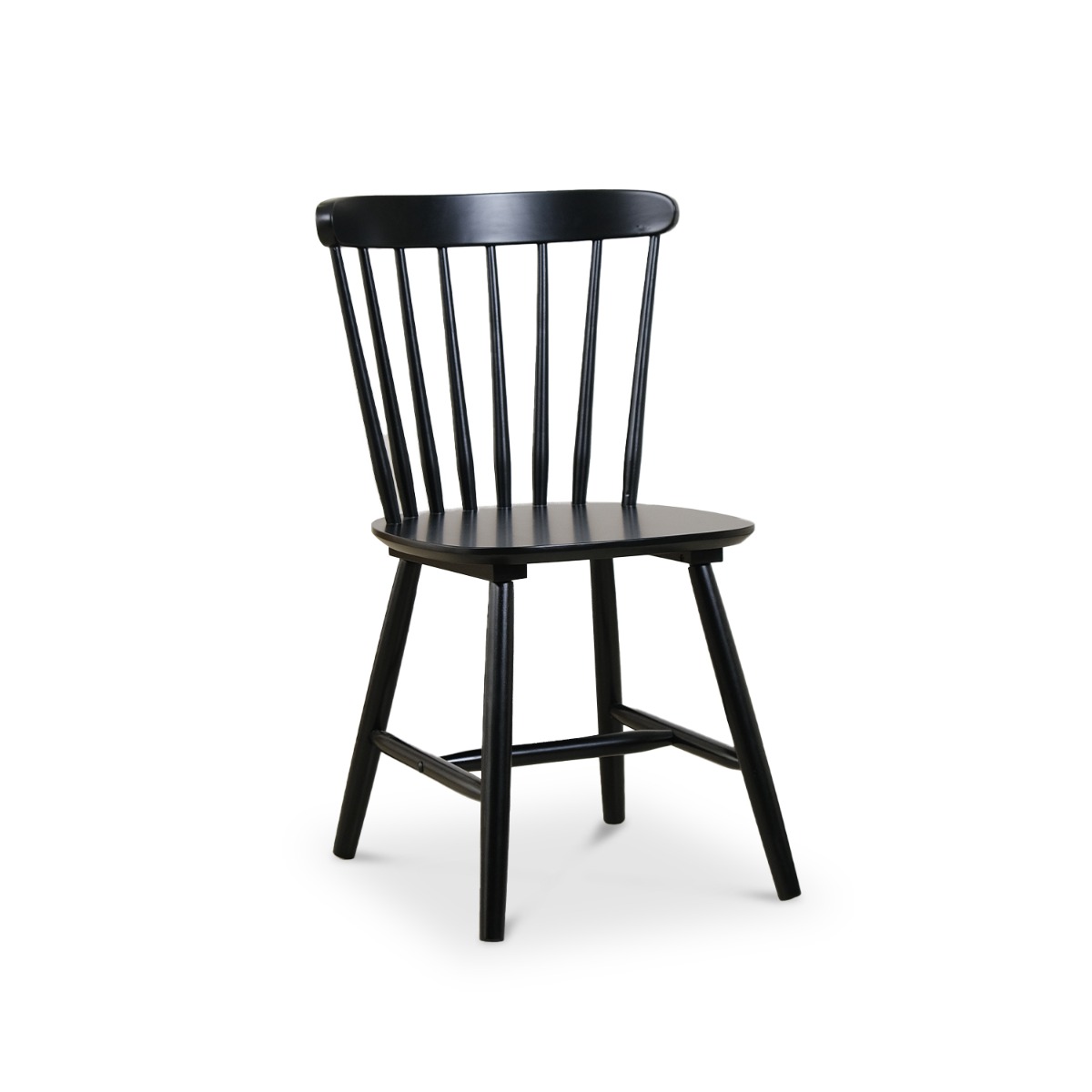 Brenna Ebony Spindle Dining Chair
