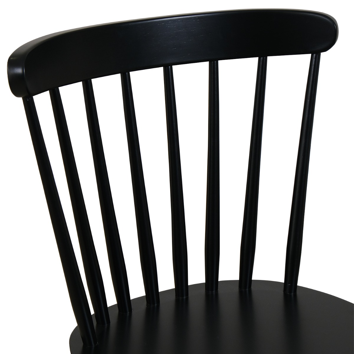 Brenna Ebony Spindle Dining Chair