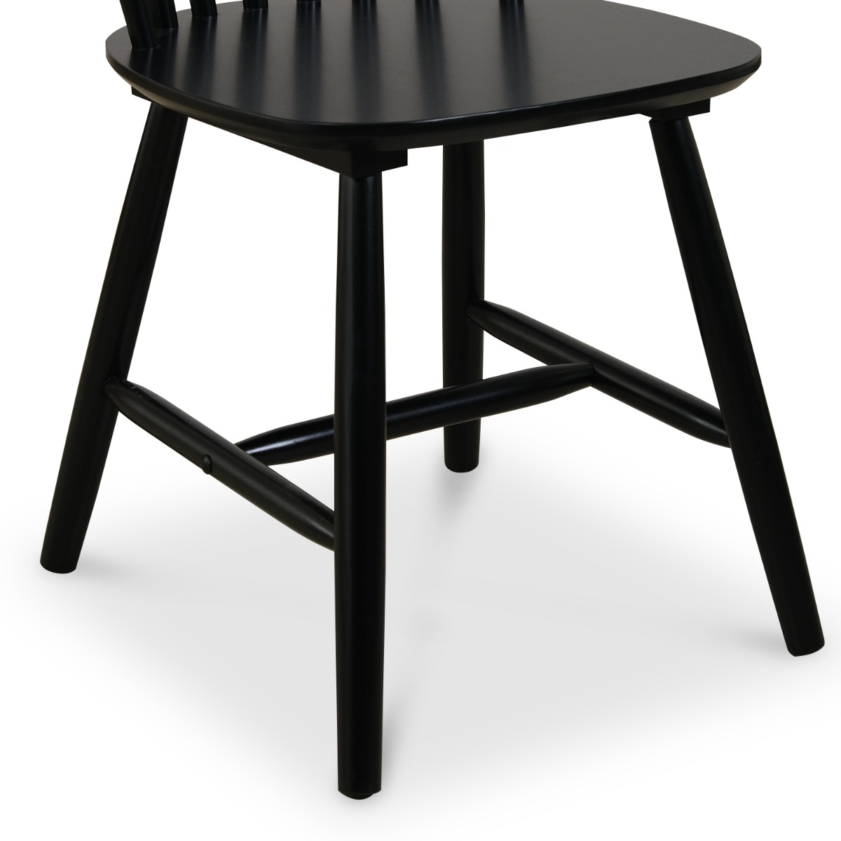 Brenna Ebony Spindle Dining Chair