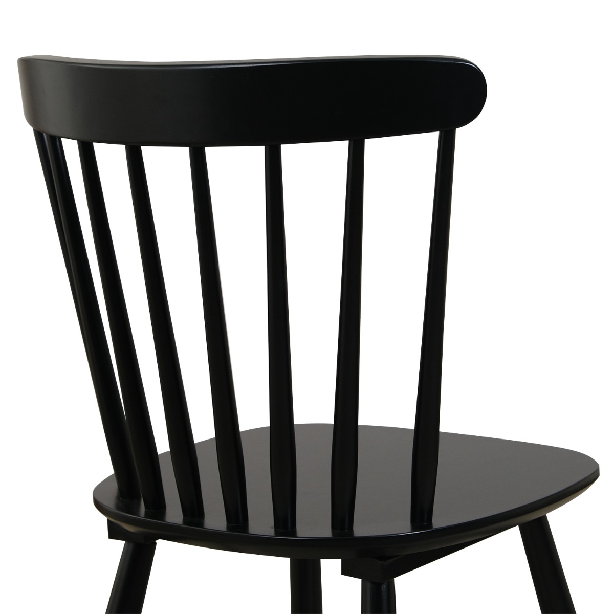 Brenna Ebony Spindle Dining Chair