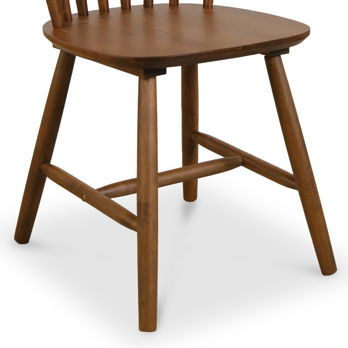Brenna Walnut Spindle Dining Chair