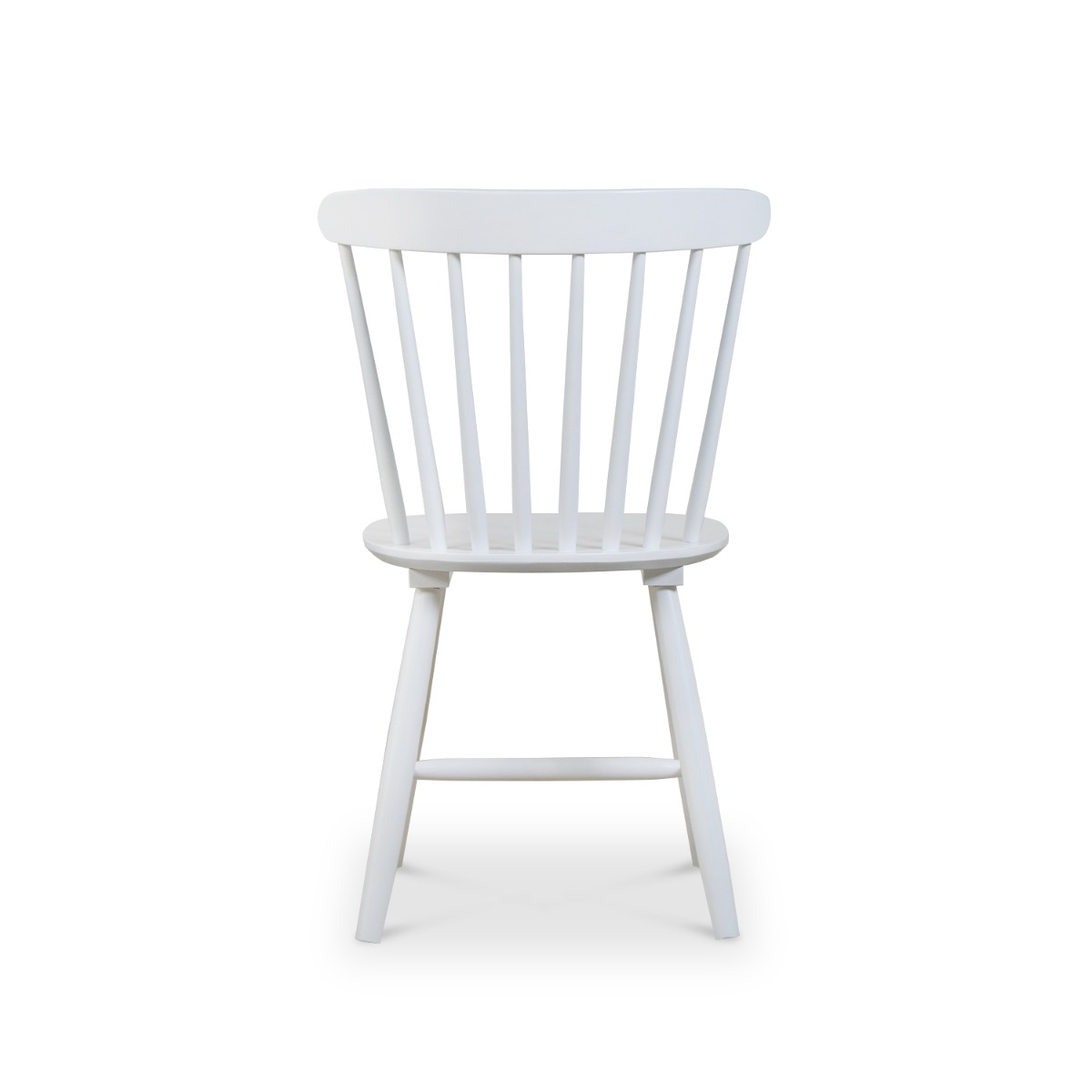 Brenna White Spindle Dining Chair