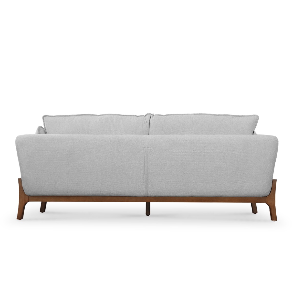 Brett Light Grey 3 Seater Sofa