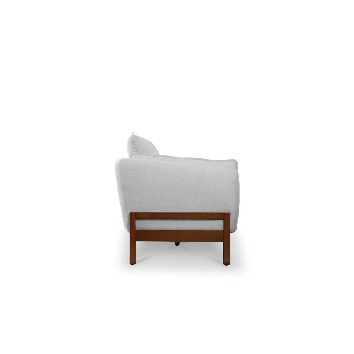 Brett Light Grey 3 Seater Sofa