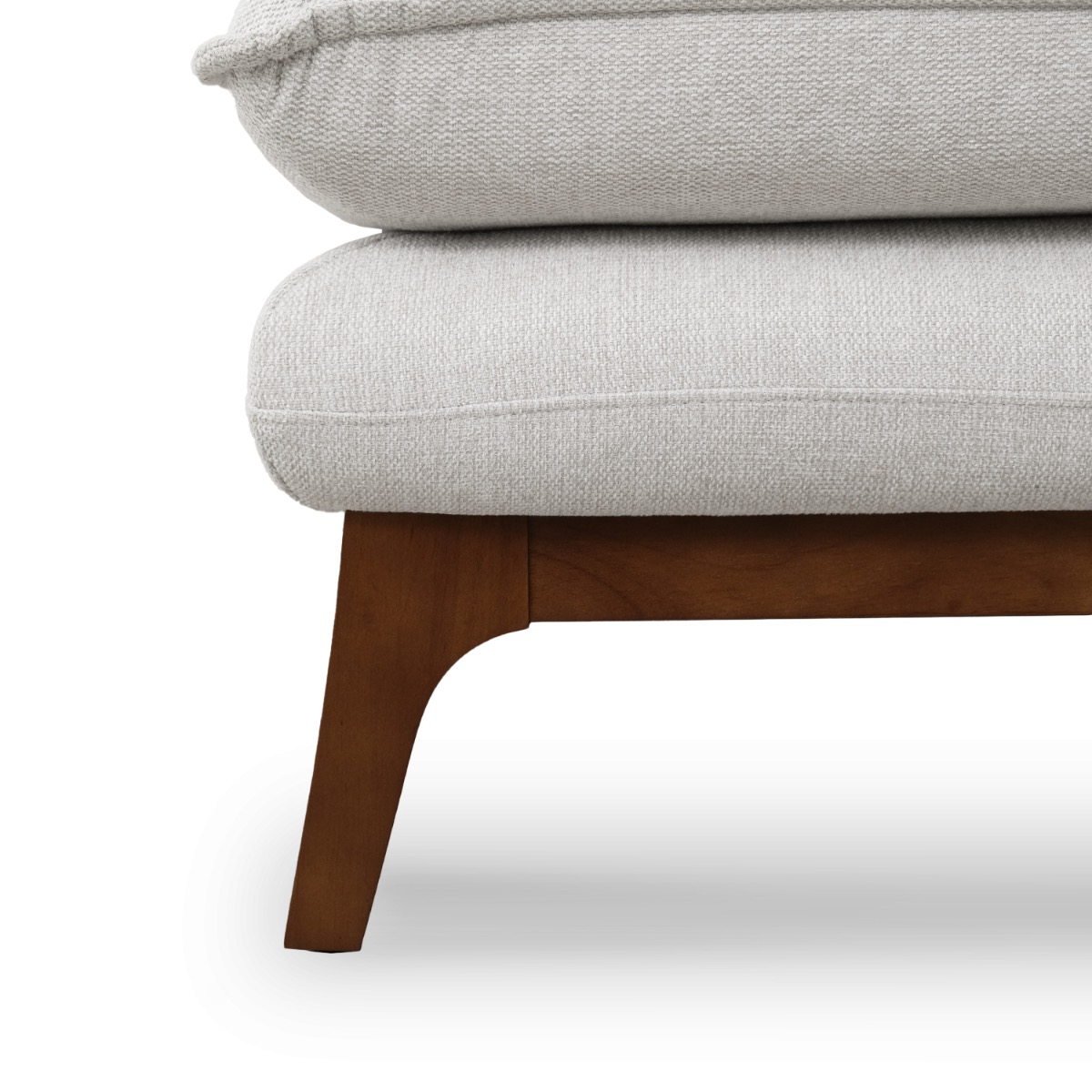 Brett Light Grey Right Sectional Sofa