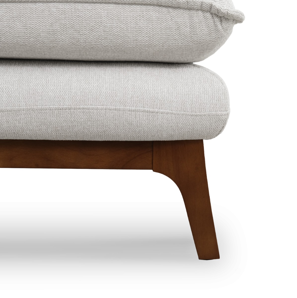 Brett Light Grey Left Sectional Sofa