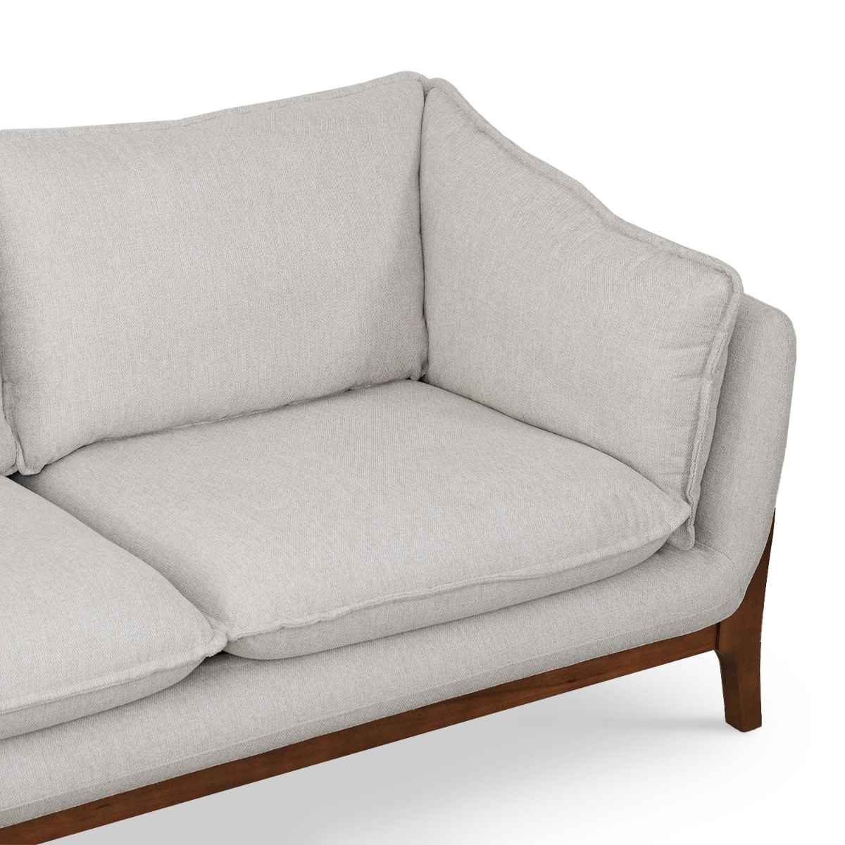 Brett Light Grey Right Sectional Sofa
