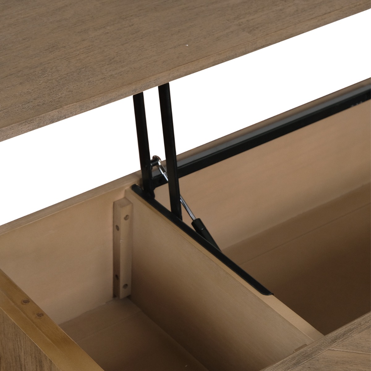 Brixton Smoke Walnut Lift-Top Coffee Table