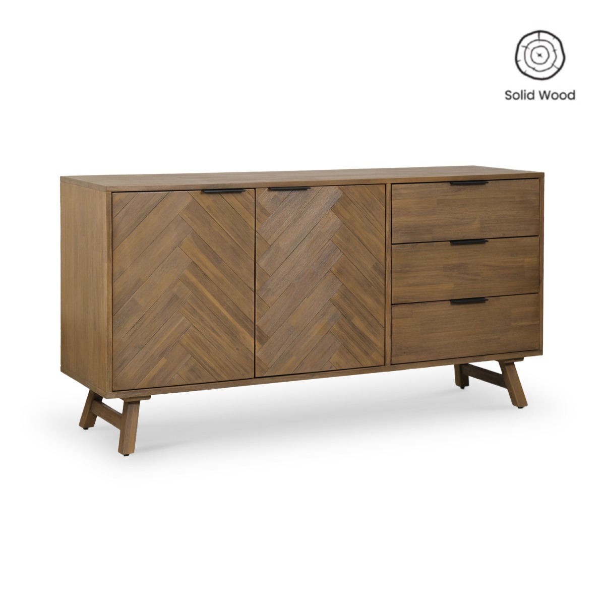 Brixton Smoke Walnut Sideboard