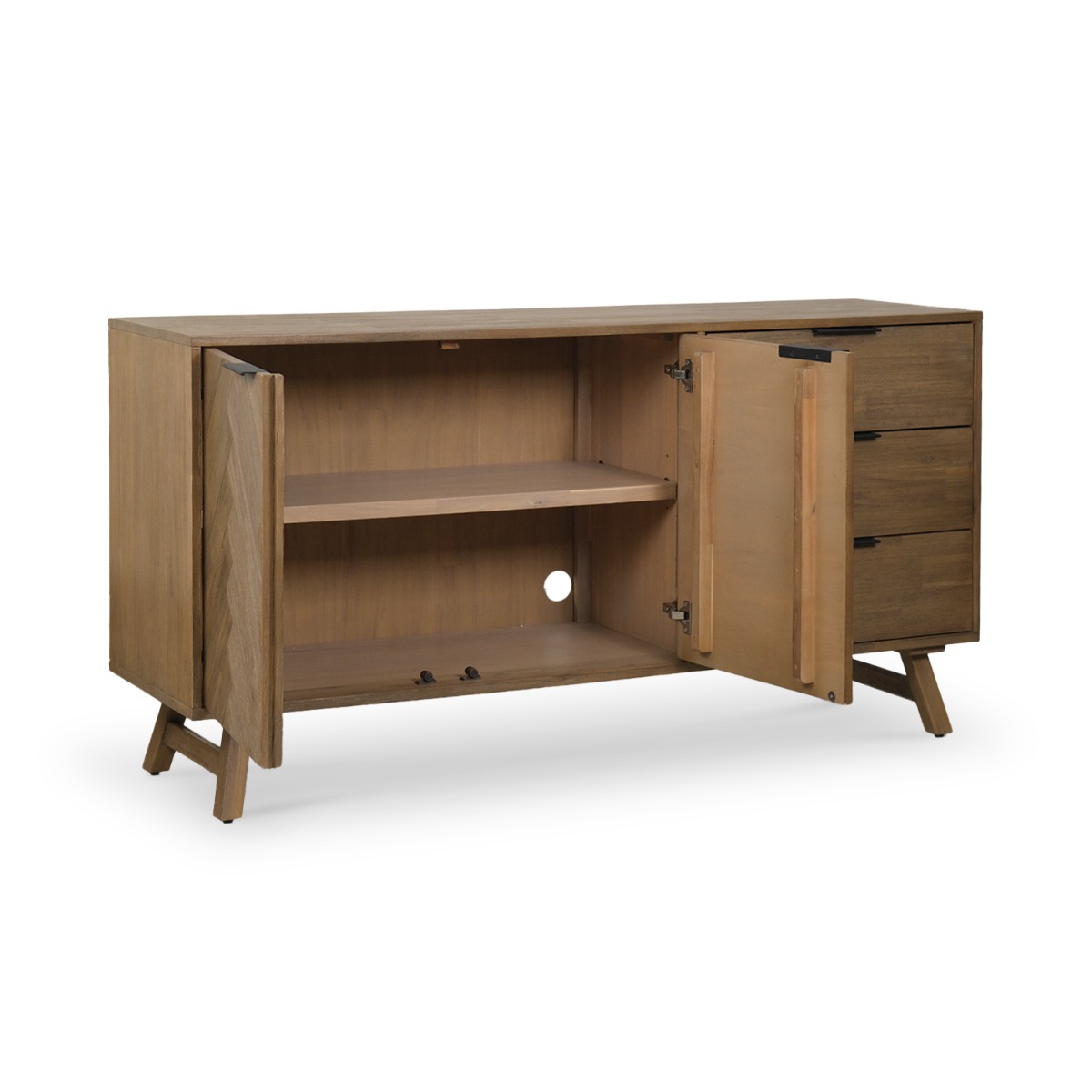 Brixton Smoke Walnut Sideboard