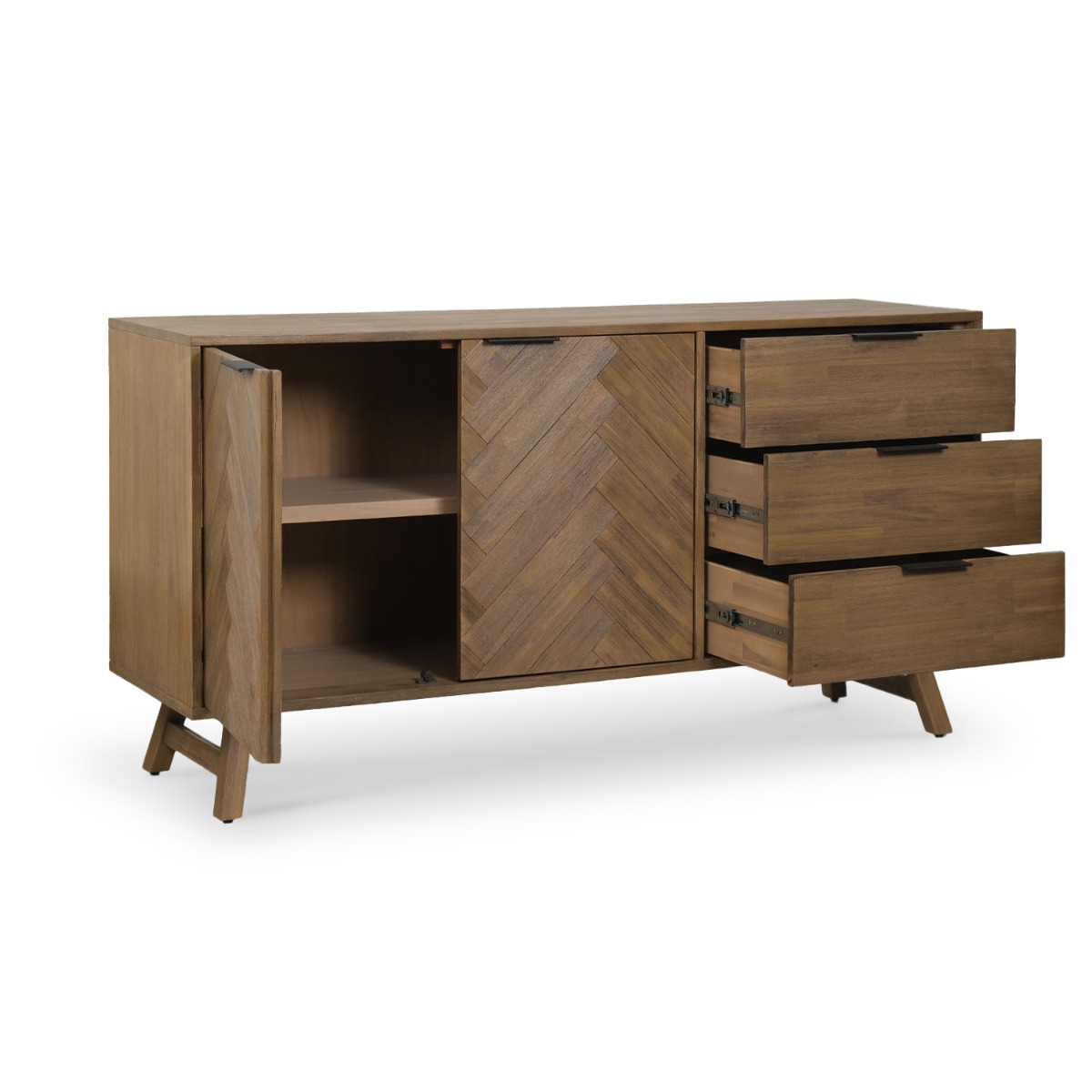 Brixton Smoke Walnut Sideboard