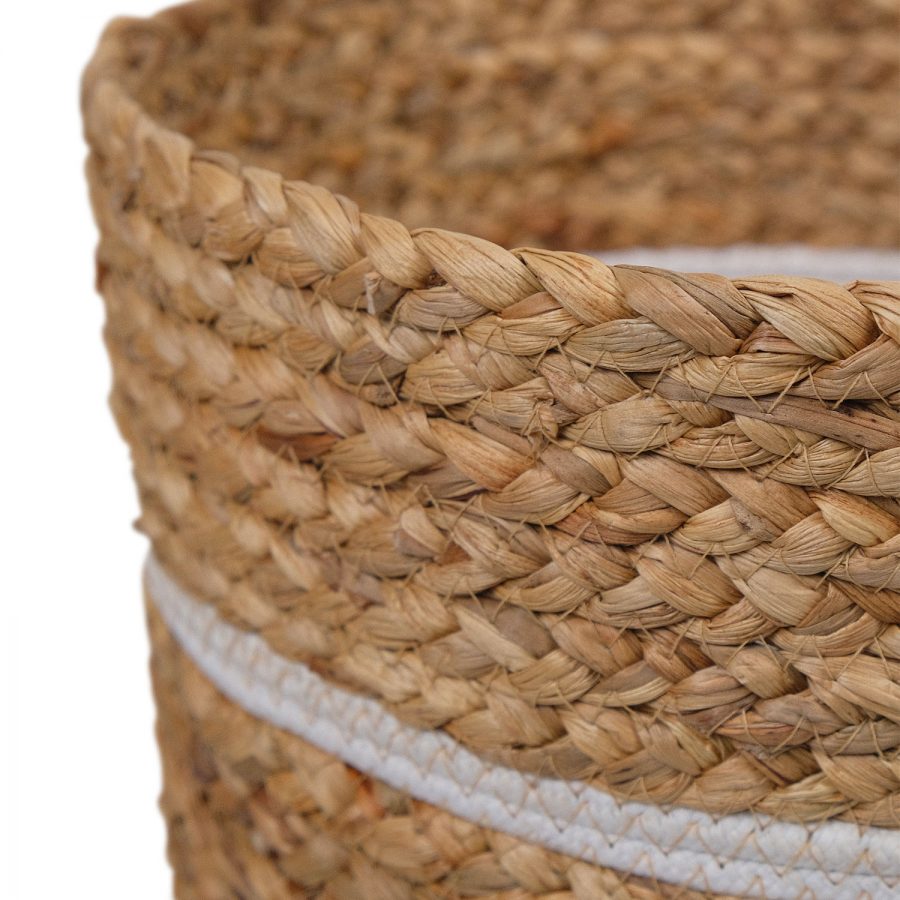 Bruna Water Hyacinth Small Basket