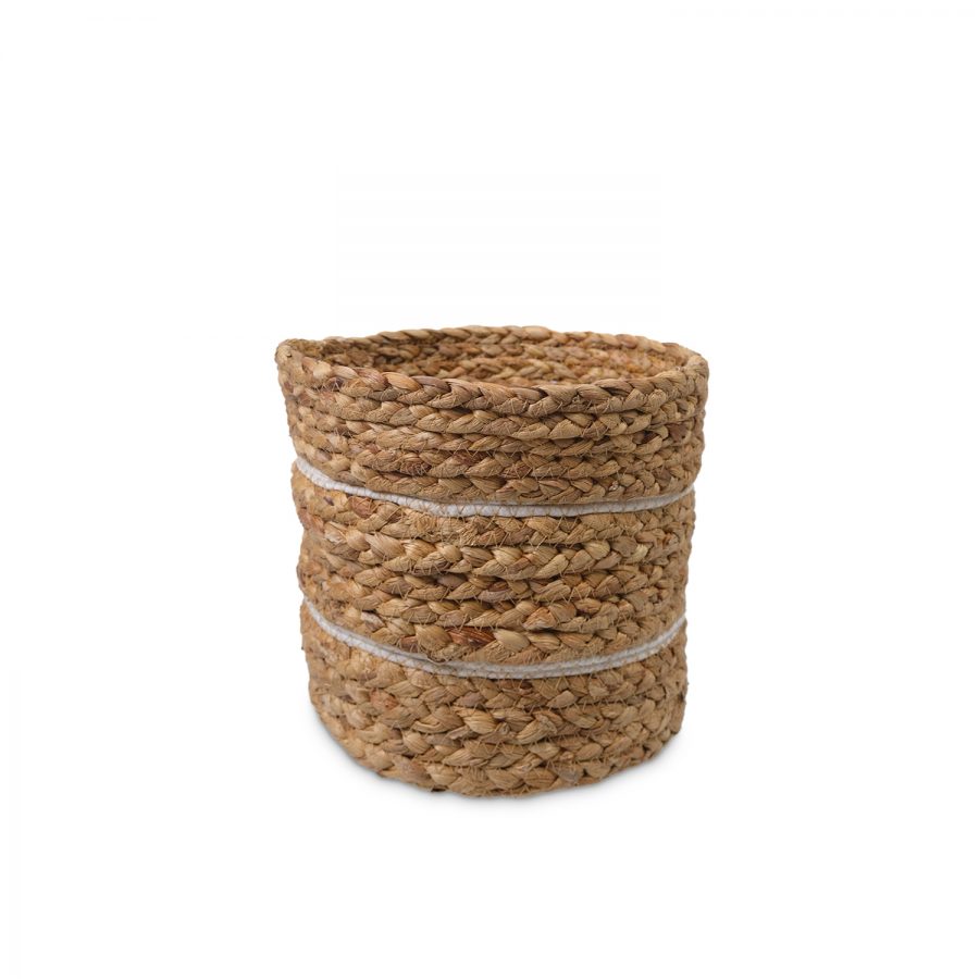 Bruna Water Hyacinth Small Basket