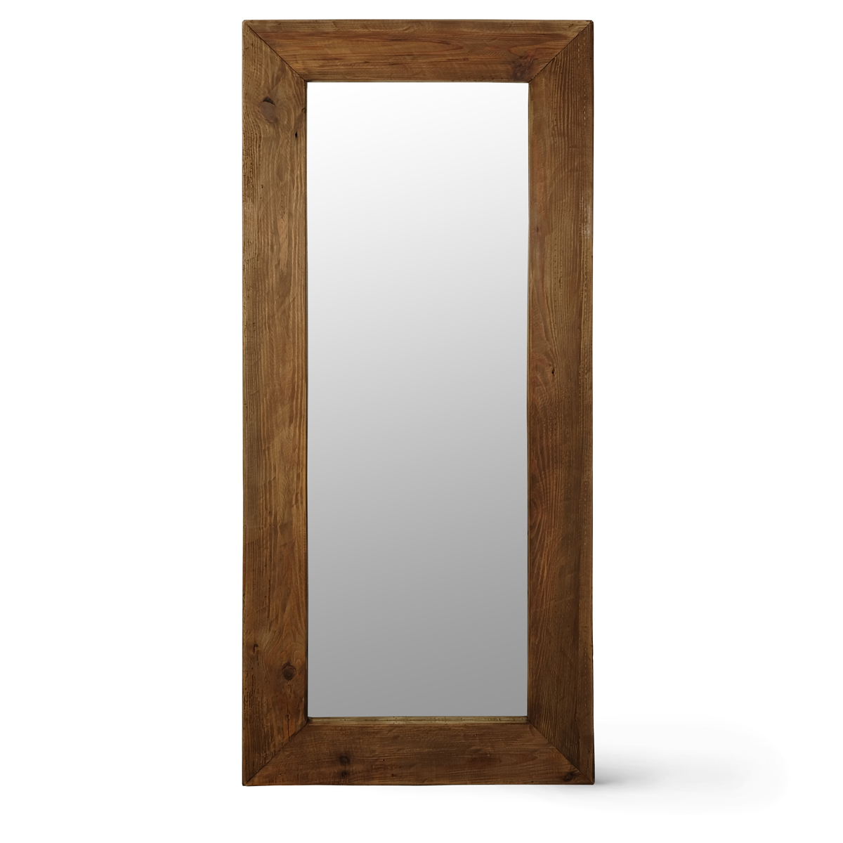 Reclaimed Wood Long Mirror
