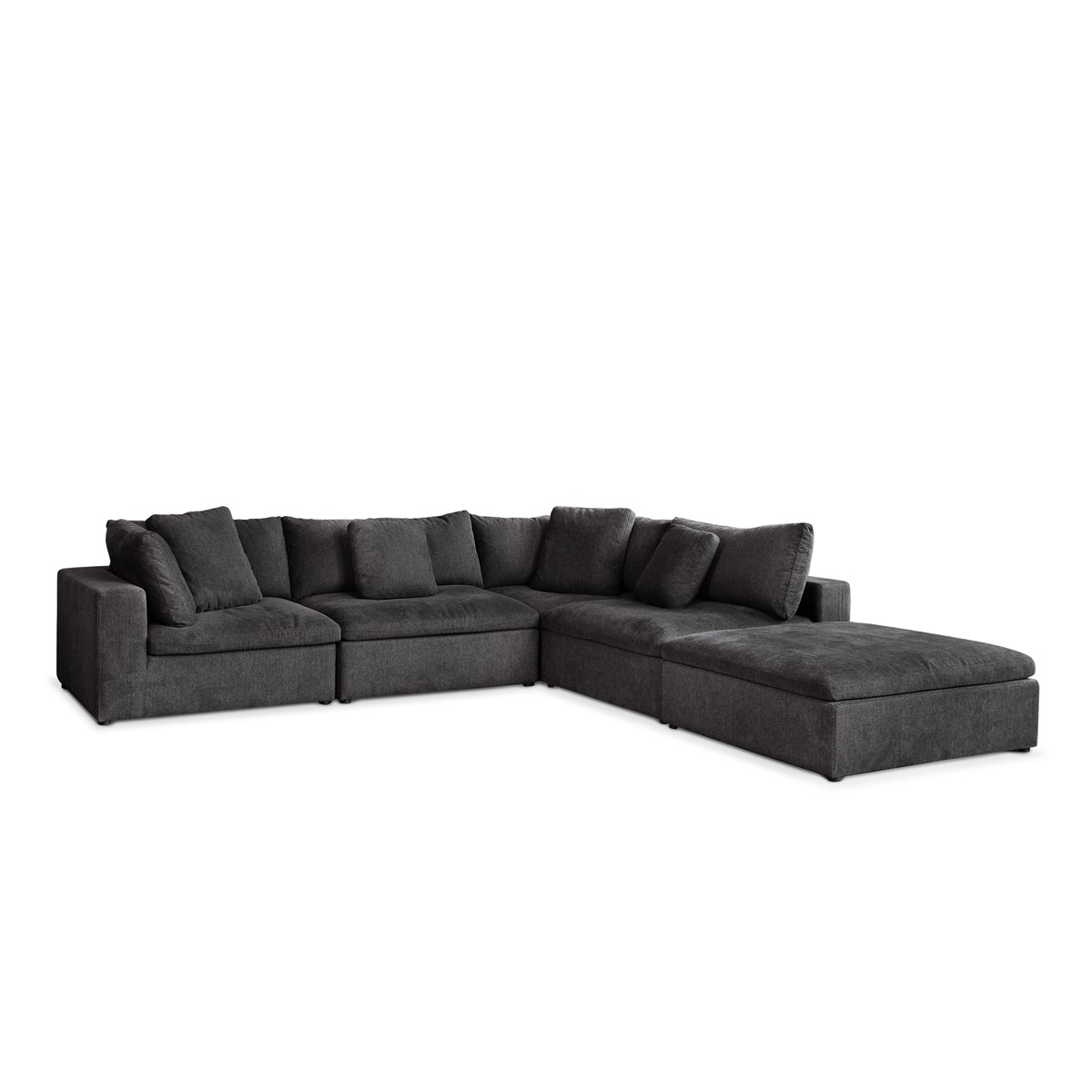 Patrice Luxe Extra Wide Sofa with Ottoman