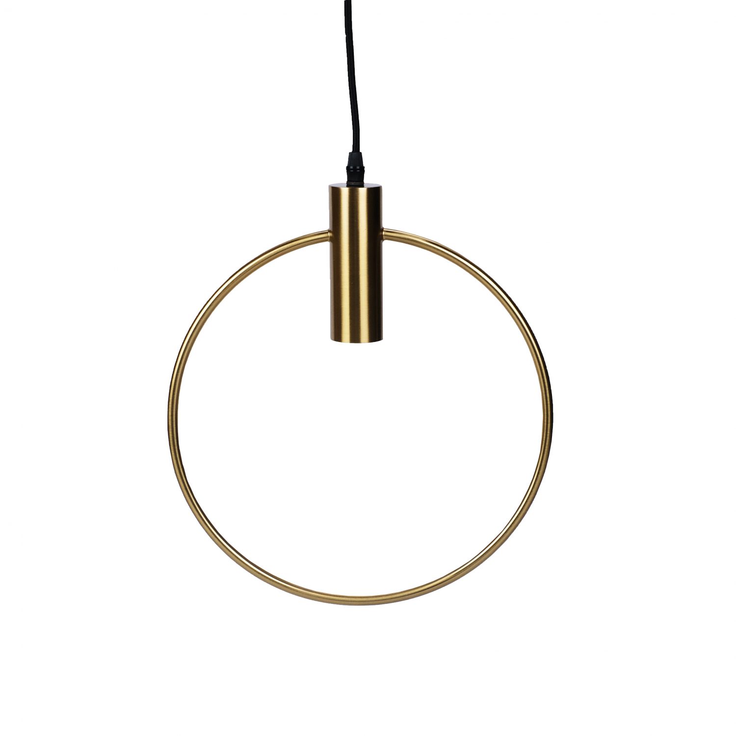 Halo Antique Brass Large Pendant Lamp
