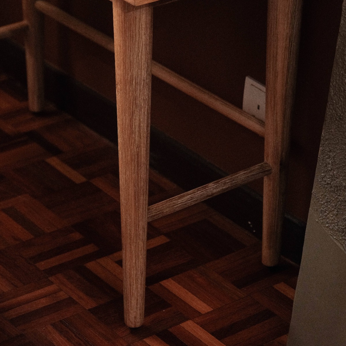 Budi Rustic 2 Drawers Console 90cm